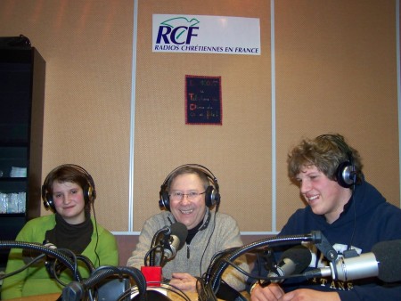 Enregistrement de l'émission "planète jeune" sur RCF